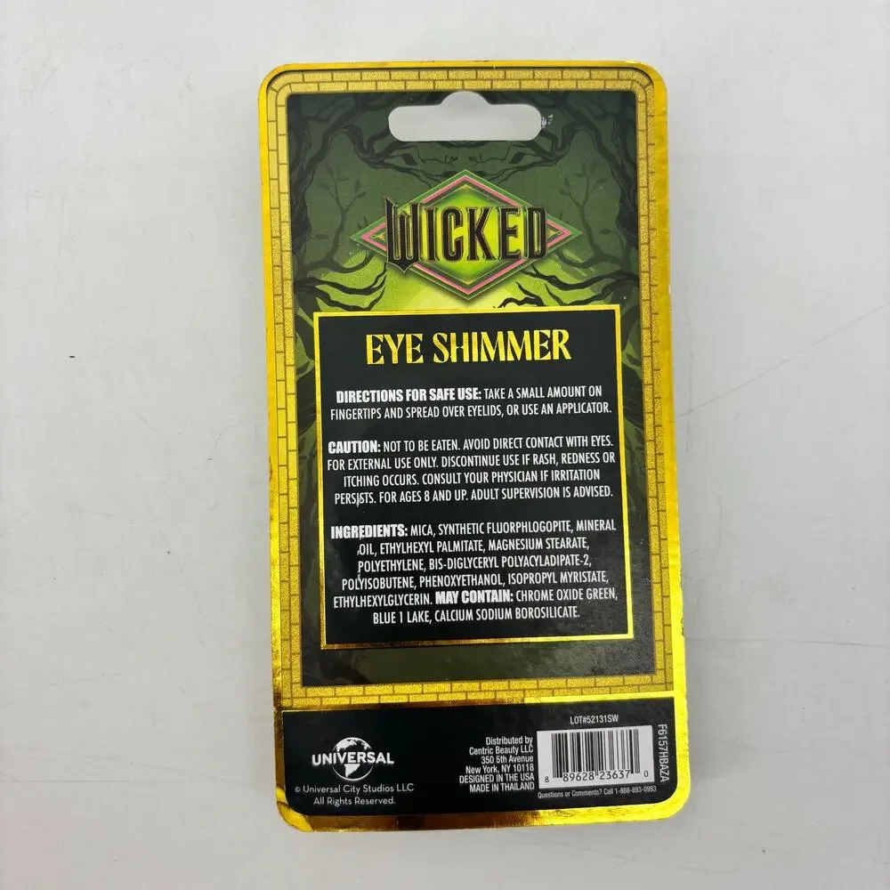 Wicked Glinda Elphaba Eye Shimmer Eye Shadows Green Pink